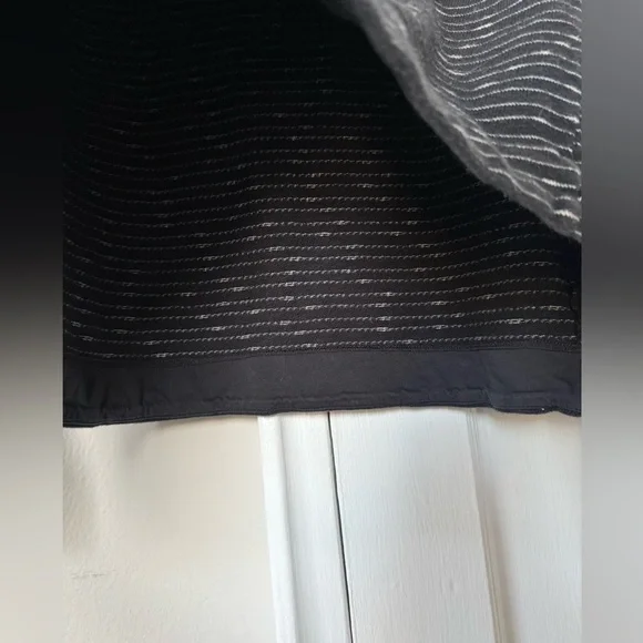 Madewell Black and White Striped Sweater - Picture 9 of 9